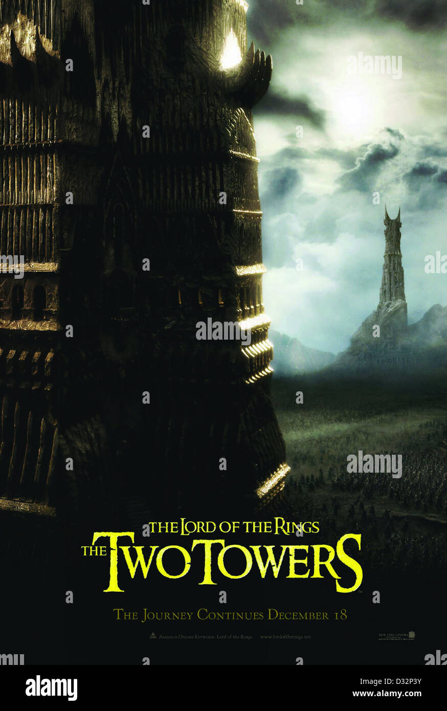Le Seigneur des Anneaux : Les Deux Tours Banque D'Images