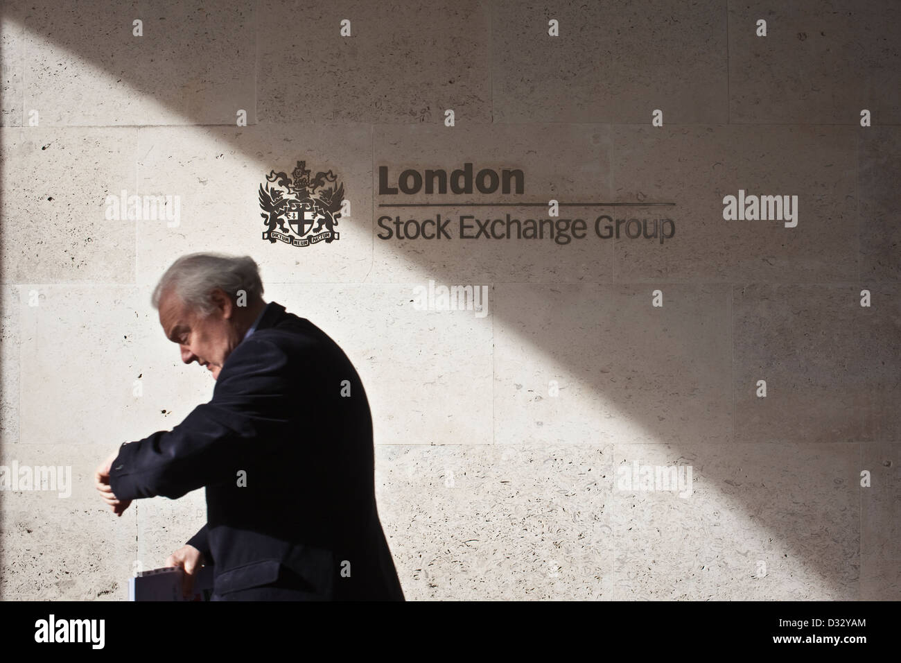 London Stock Exchange, Paternoster Square, London, England, UK Banque D'Images