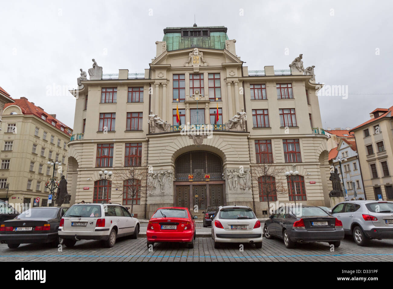 Nova radnice - nouvel hôtel de ville à Prague Banque D'Images
