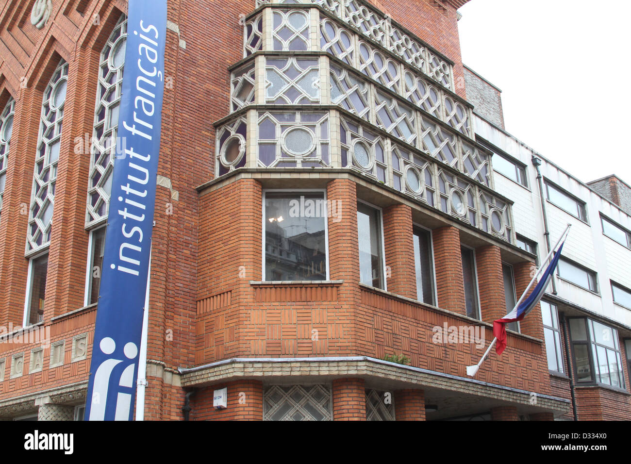 L'Institut français du Royaume-Uni ou l'Institut Français, Londres, South Kensington, au Royaume-Uni. Banque D'Images