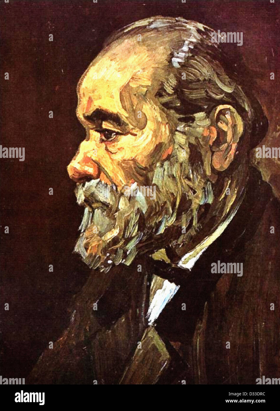 vincent-van-gogh-old-man-banque-de-photographies-et-d-images-haute