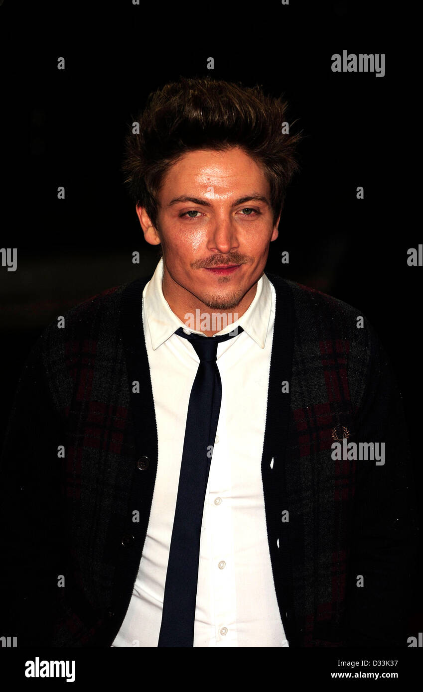 Tyler James assister à la première d'un film britannique GOOOD DASY à la vie dure à l'Empire Leciester Square London. Banque D'Images