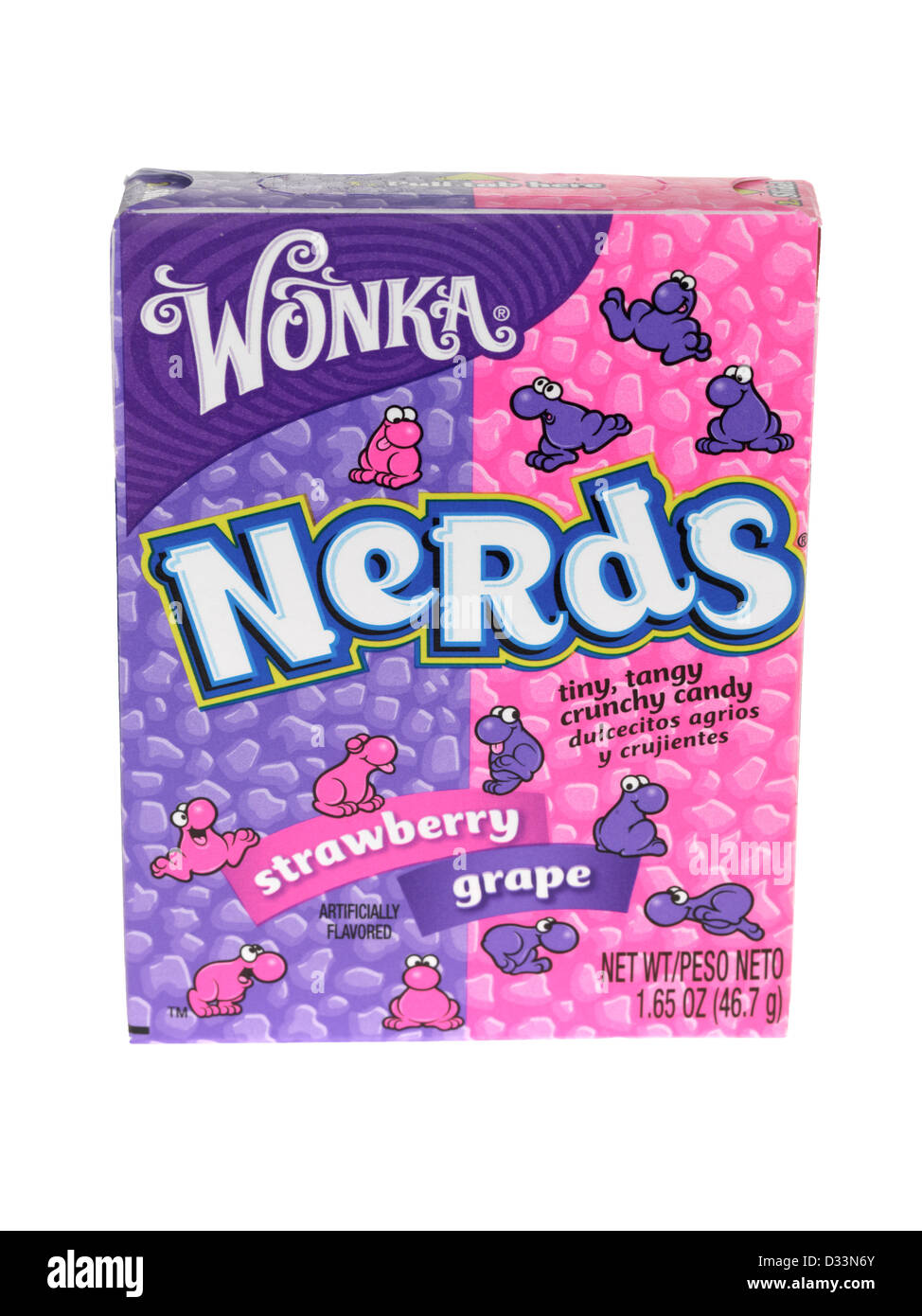 Fort de wonka nerds de raisins et de fraises Banque D'Images