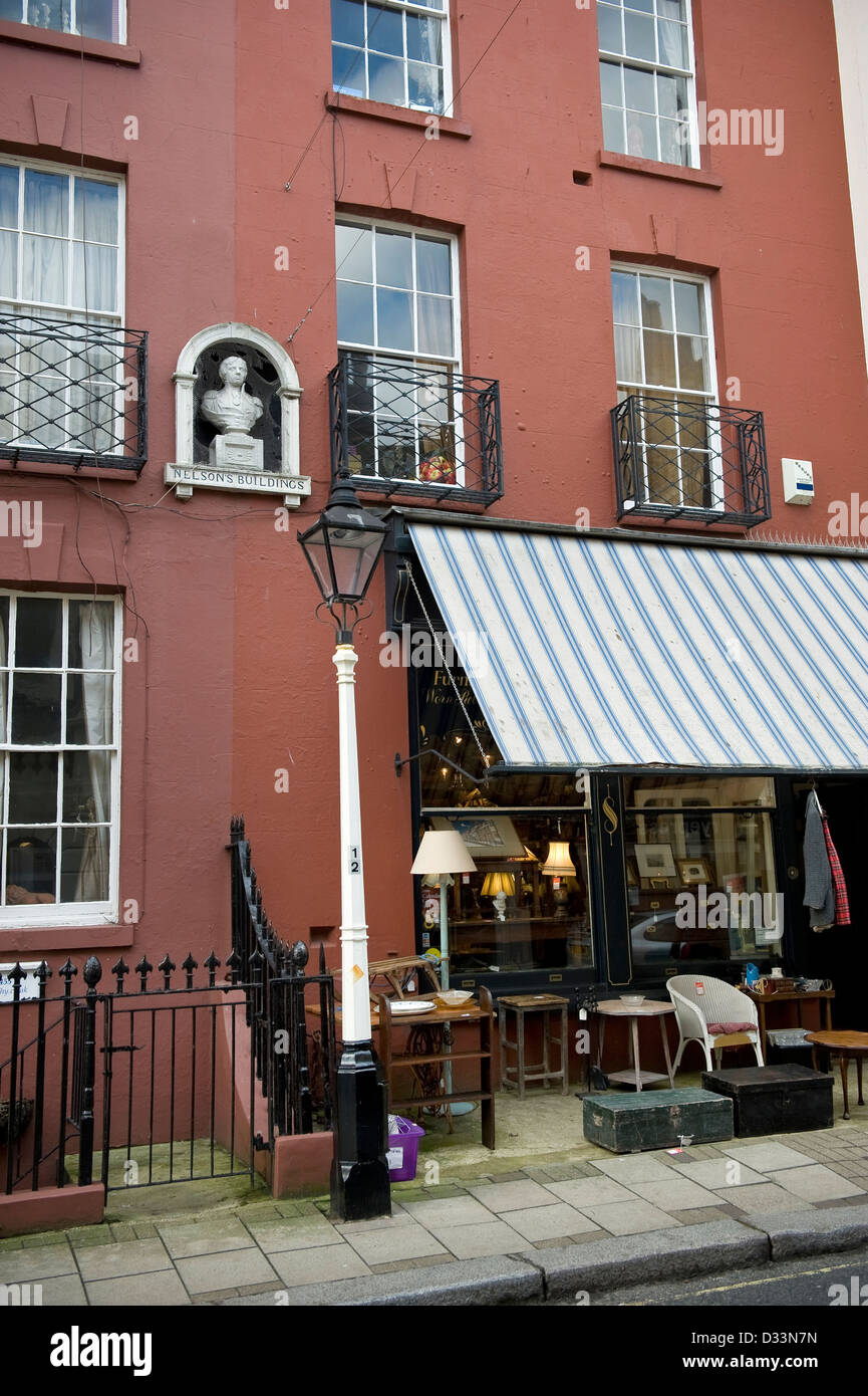 Antique Shop dans la vieille ville de Hastings, East Sussex, UK Banque D'Images