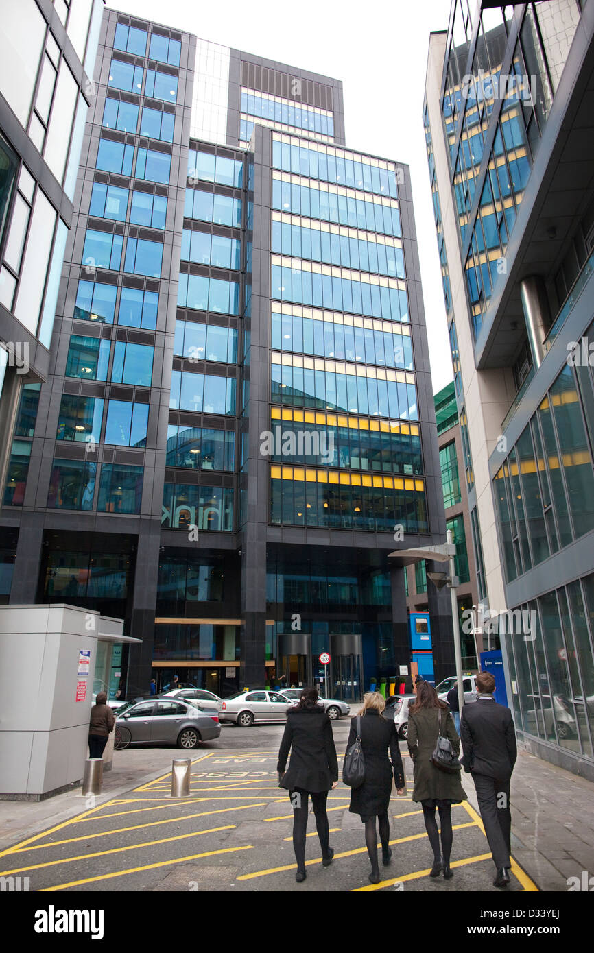 Siège de l'UE Google situé au cœur du quartier historique du quartier des chantiers maritimes à Dublin, Irlande Banque D'Images