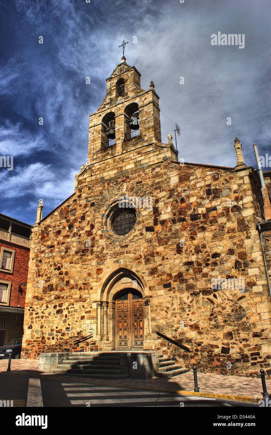 Église Notre Dame de Fatima à Astorga, Espagne Banque D'Images
