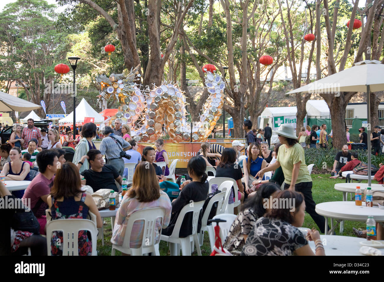 La célébration du festival de sydney 2013 Lancement du nouvel an chinois,Sydney Banque D'Images