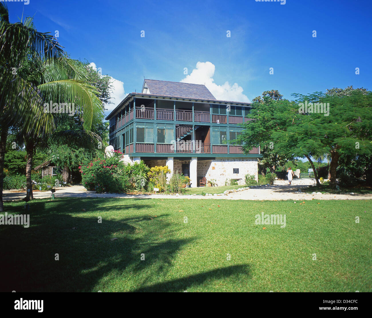 La Grande Chambre à Pedro St James Lieu historique national, Savannah, Grand Cayman, îles Caïmans, Antilles, Caraïbes Banque D'Images