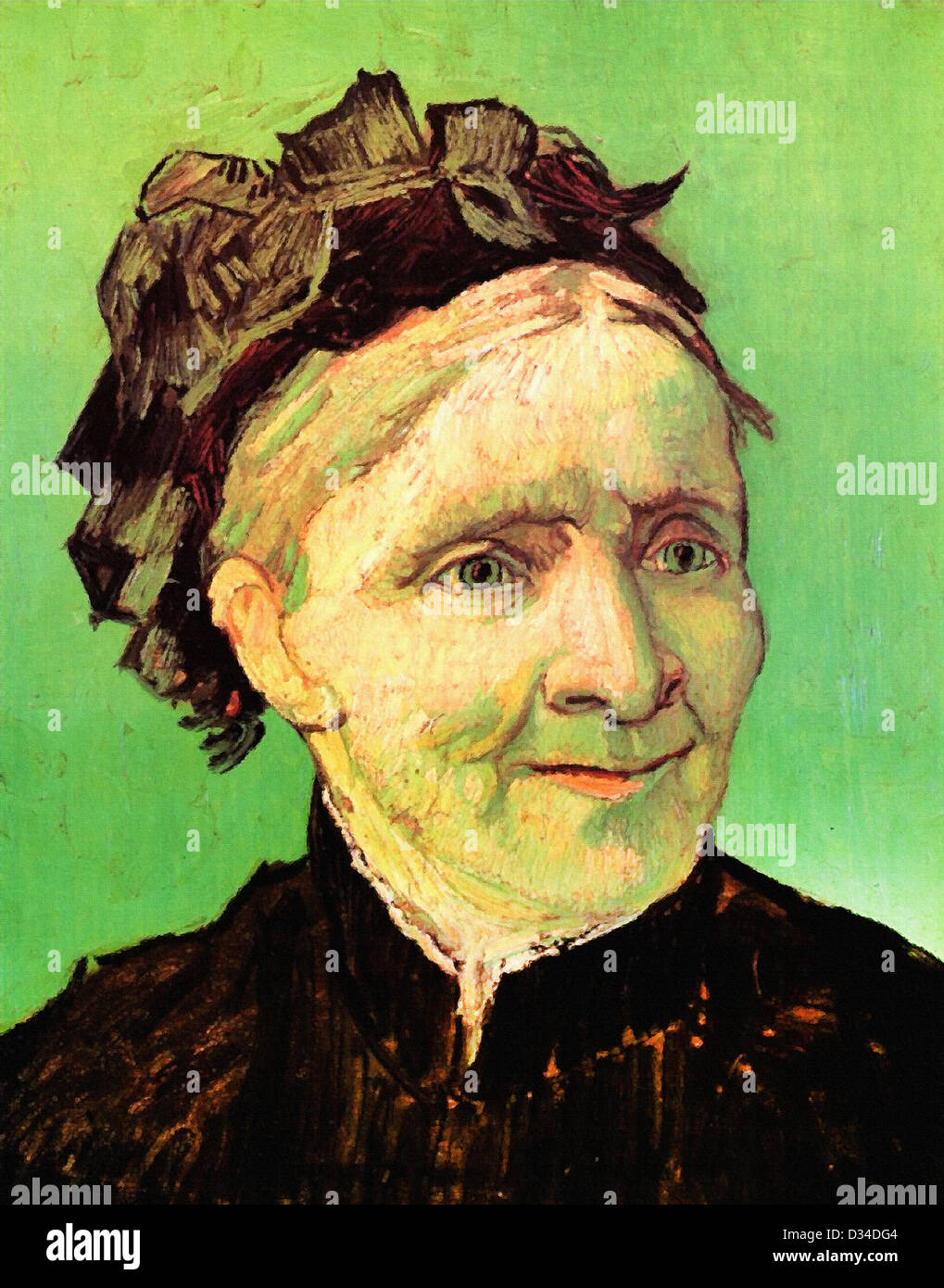 Vincent van Gogh, Portrait de Mère de l'artiste. 1888. Le postimpressionnisme. Huile sur toile. Lieu de création : Pays-Bas. Banque D'Images