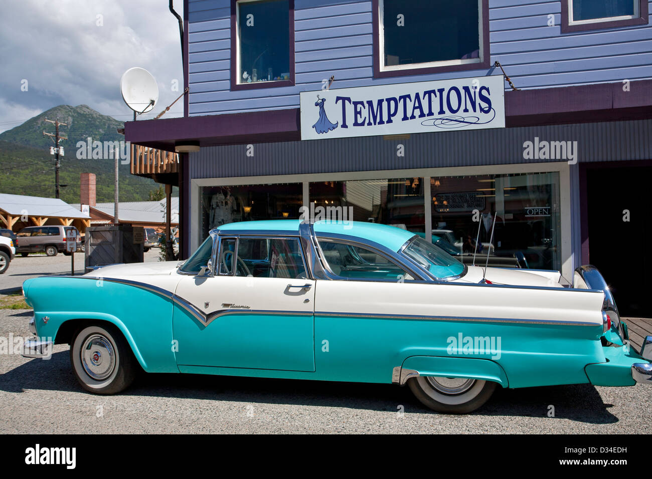 1955 Ford Crown Victoria. Banque D'Images