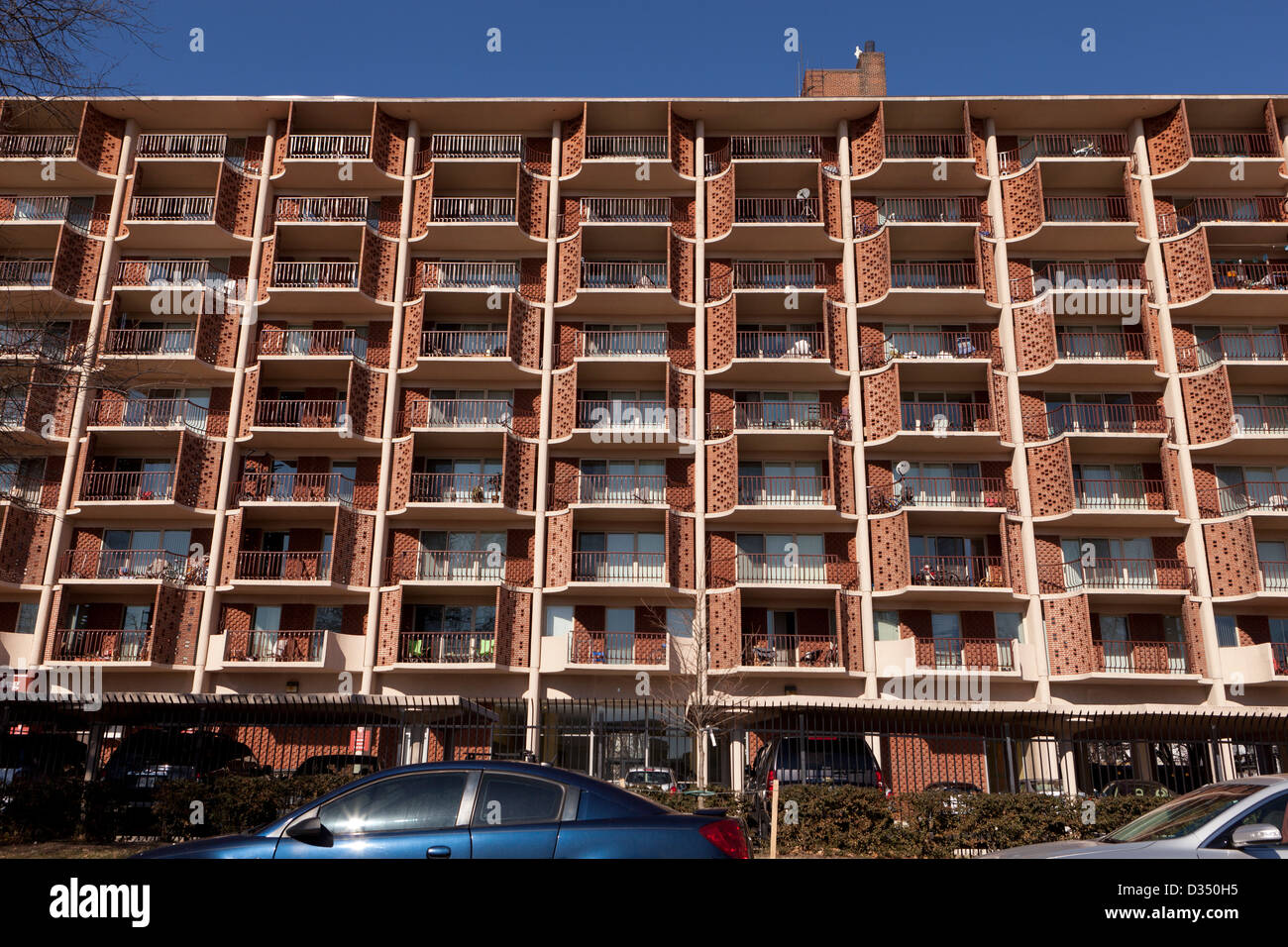 Apartment Building Banque D'Images