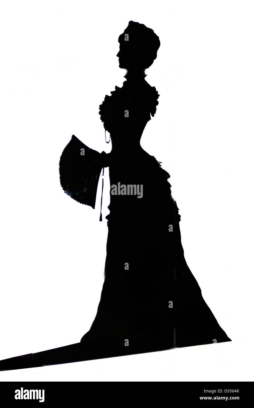 Silhouette Sisi, de la coupole de la Hofburg de Vienne Banque D'Images