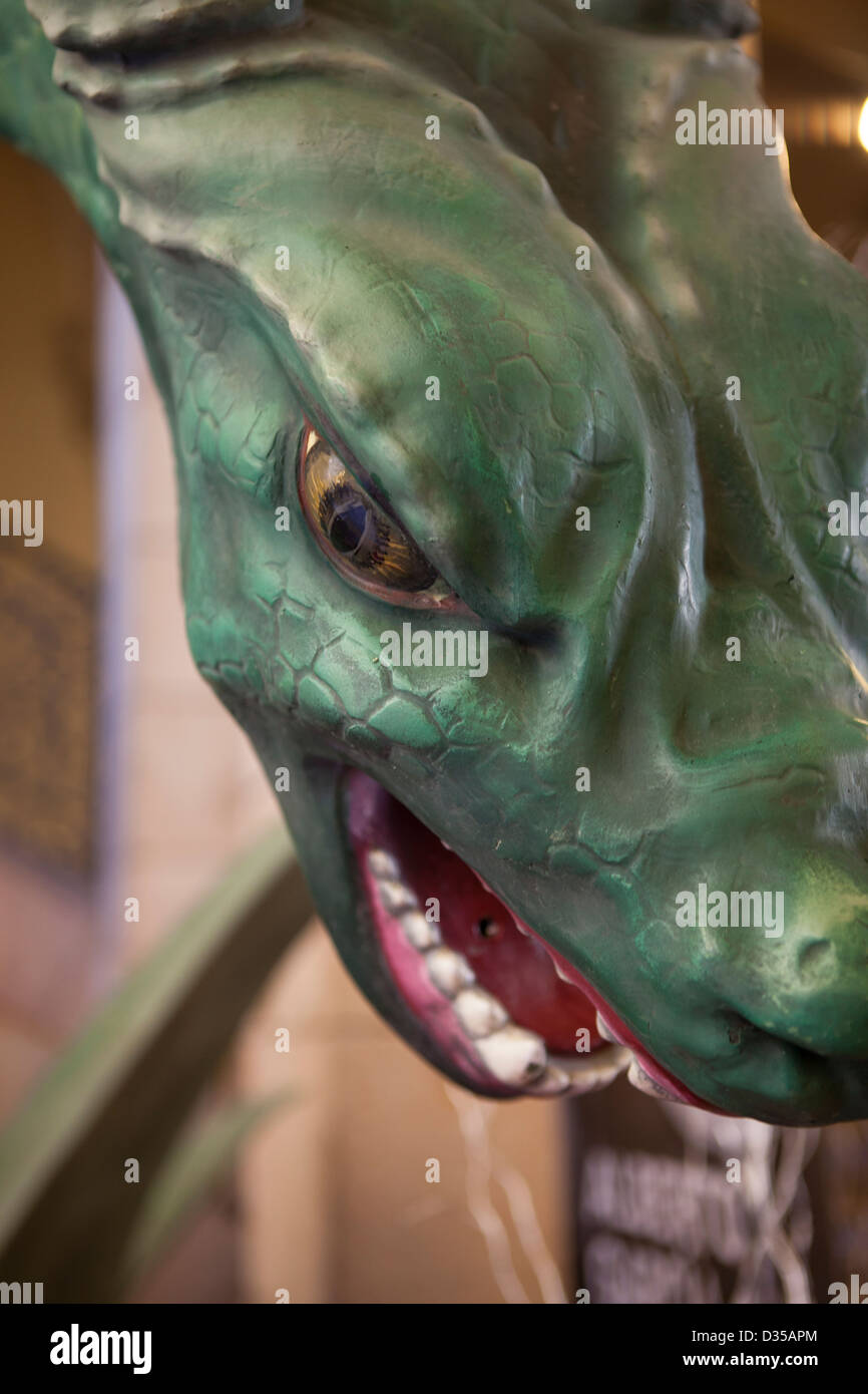 Les chefs Festival affiché au public avant leur utilisation traditionnelle du festival de Barcelone en Février. Banque D'Images