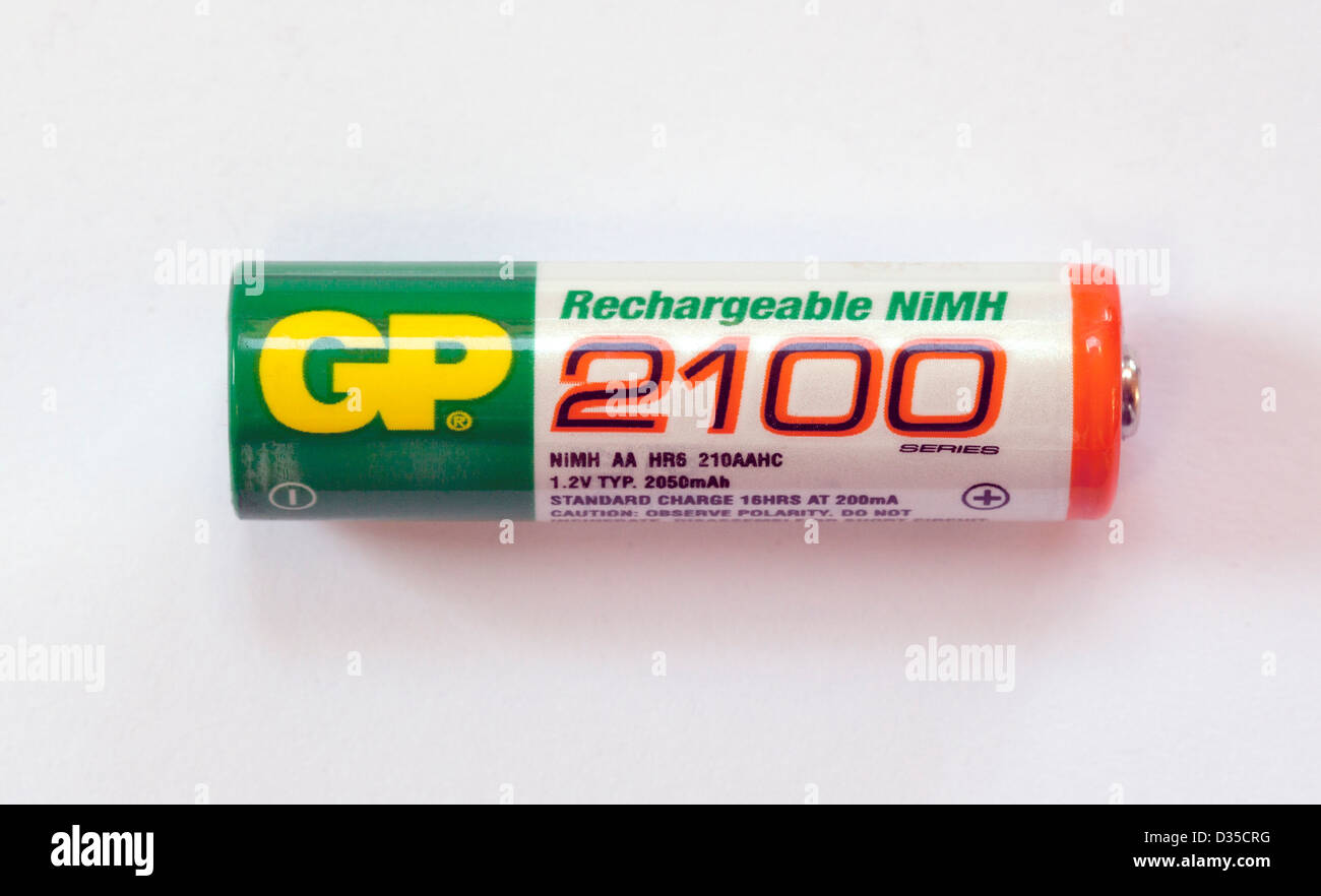 MN1500 LR6 AA batterie rechargeable NiMH Banque D'Images
