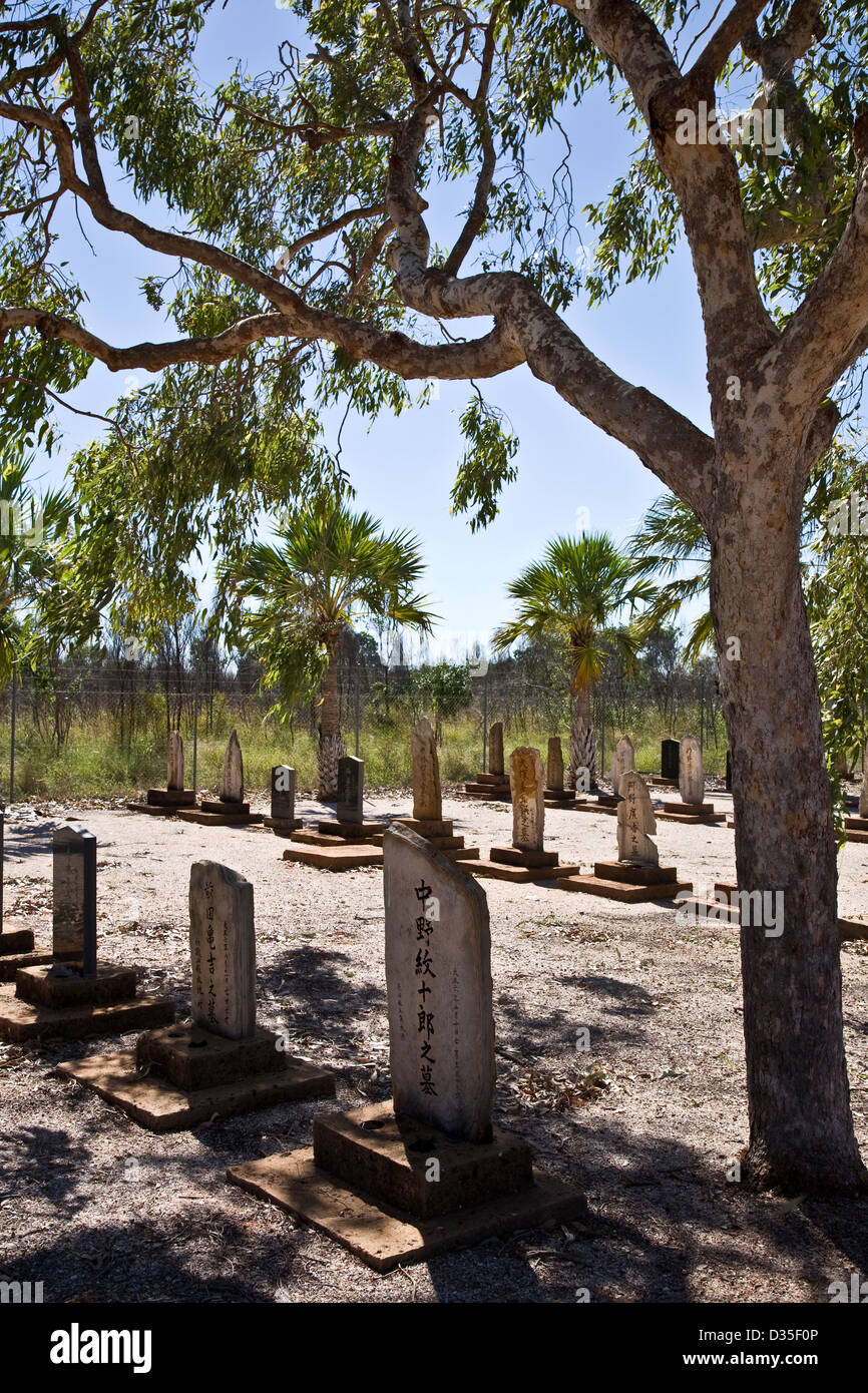 Cimetière japonais, Broome, Australie occidentale Banque D'Images