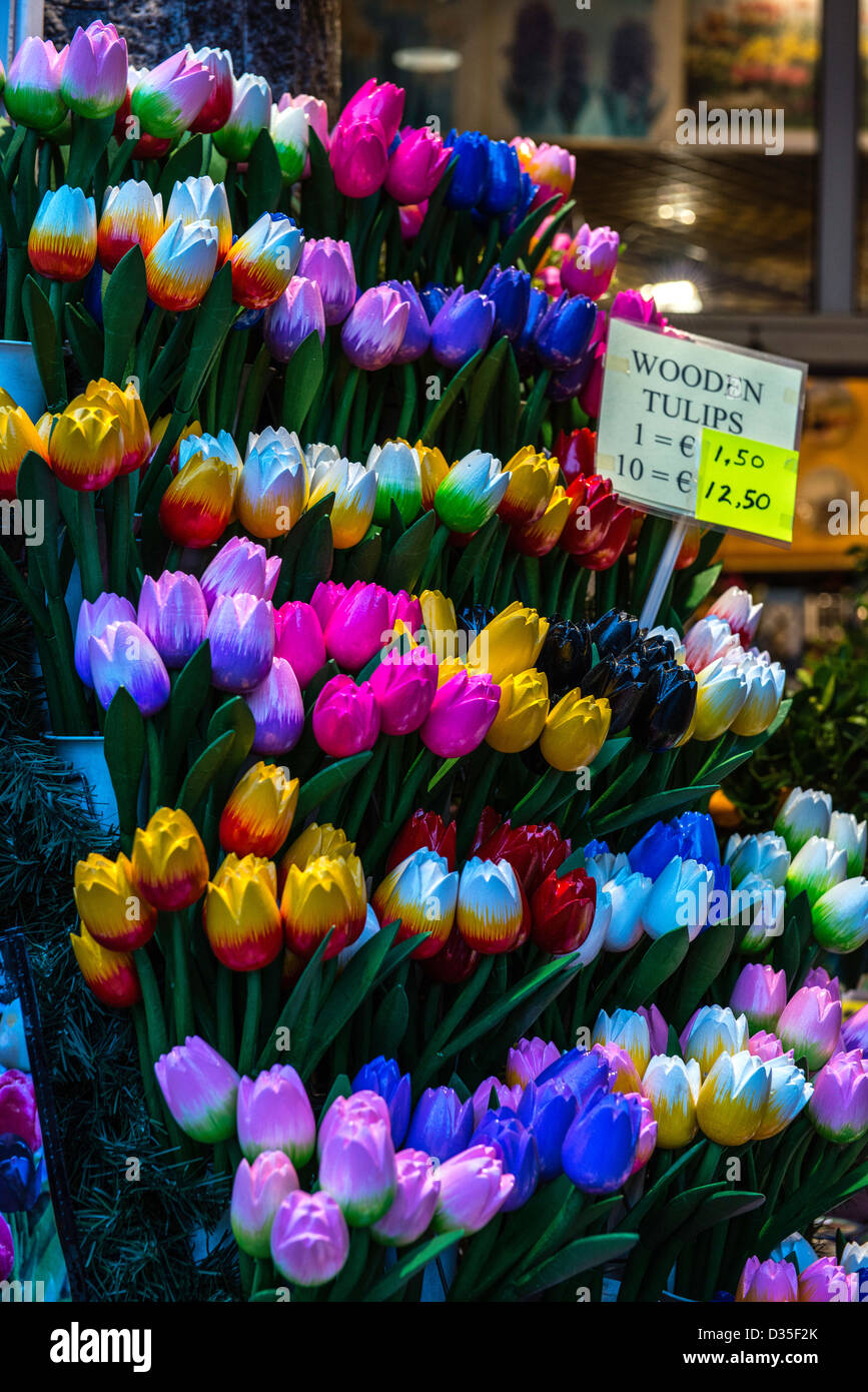 Marché aux Fleurs Amsterdam Pays-Bas Banque D'Images