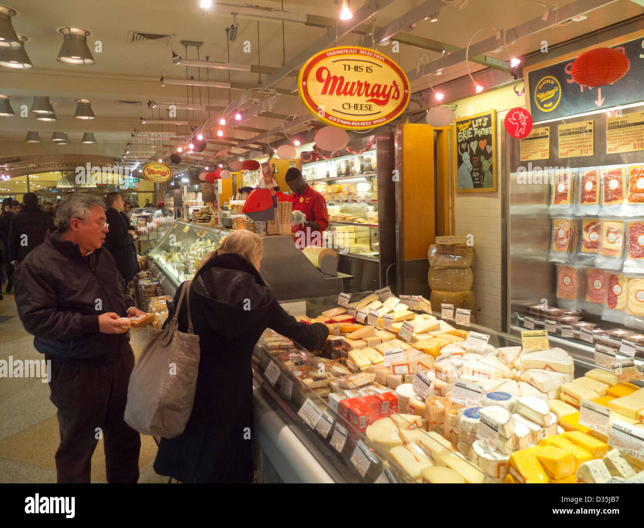 La gare Grand Central food court Banque D'Images