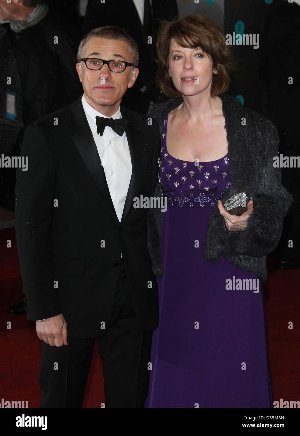 CHRISTOPH WALTZ EE British Academy Film Awards Londres Angleterre Royaume-uni 10 Février 2013 Banque D'Images