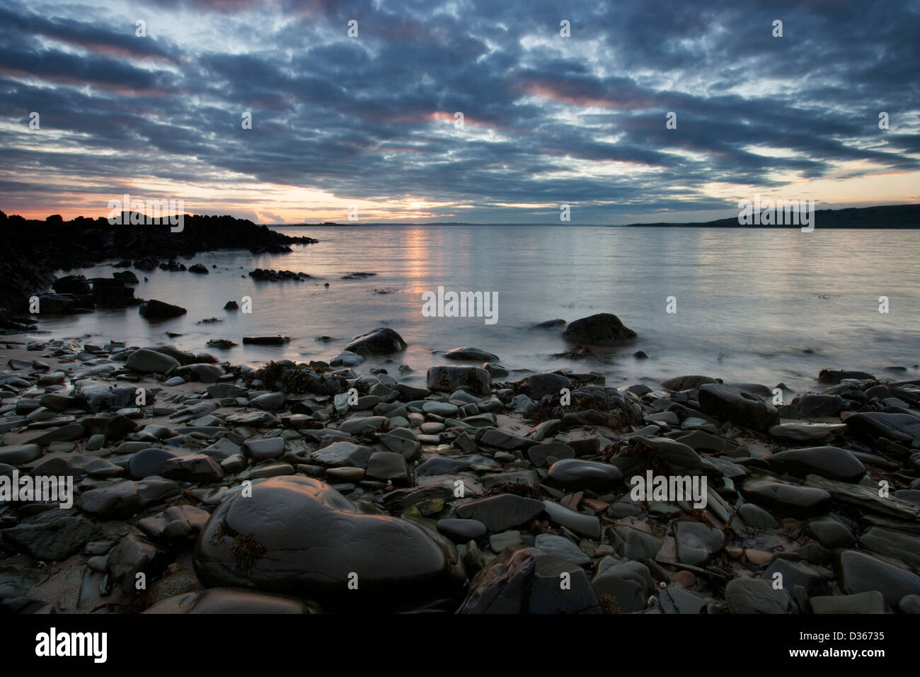 Carrick Shore, Dumfries et Galloway, Écosse Banque D'Images