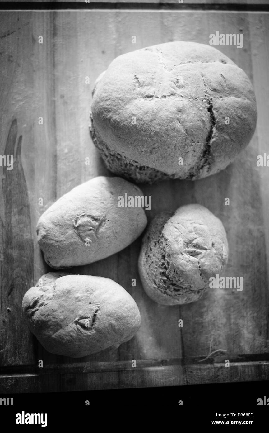 Le pain de grains entiers Banque D'Images