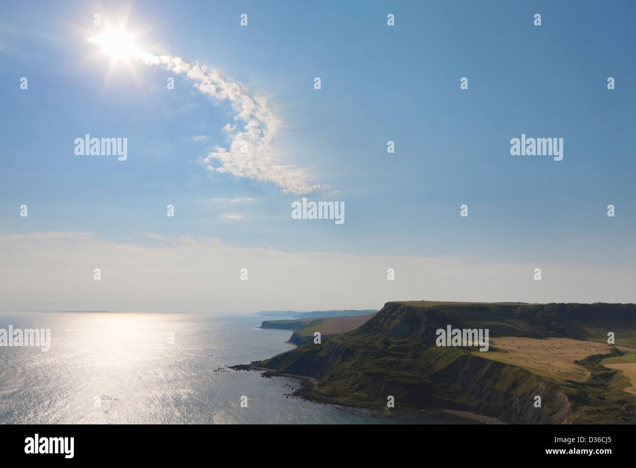 Côte Jurrasic, Dorset, Angleterre Banque D'Images