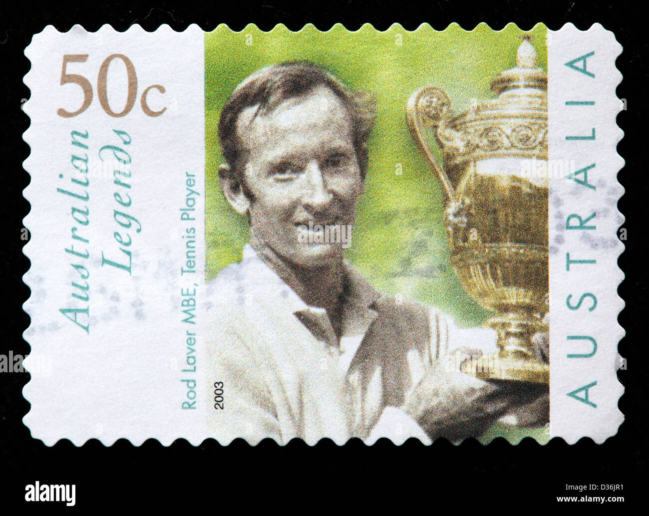Carte Sportscaster 1977 – Rod Laver – Joueur De Tennis Australien – #08-03