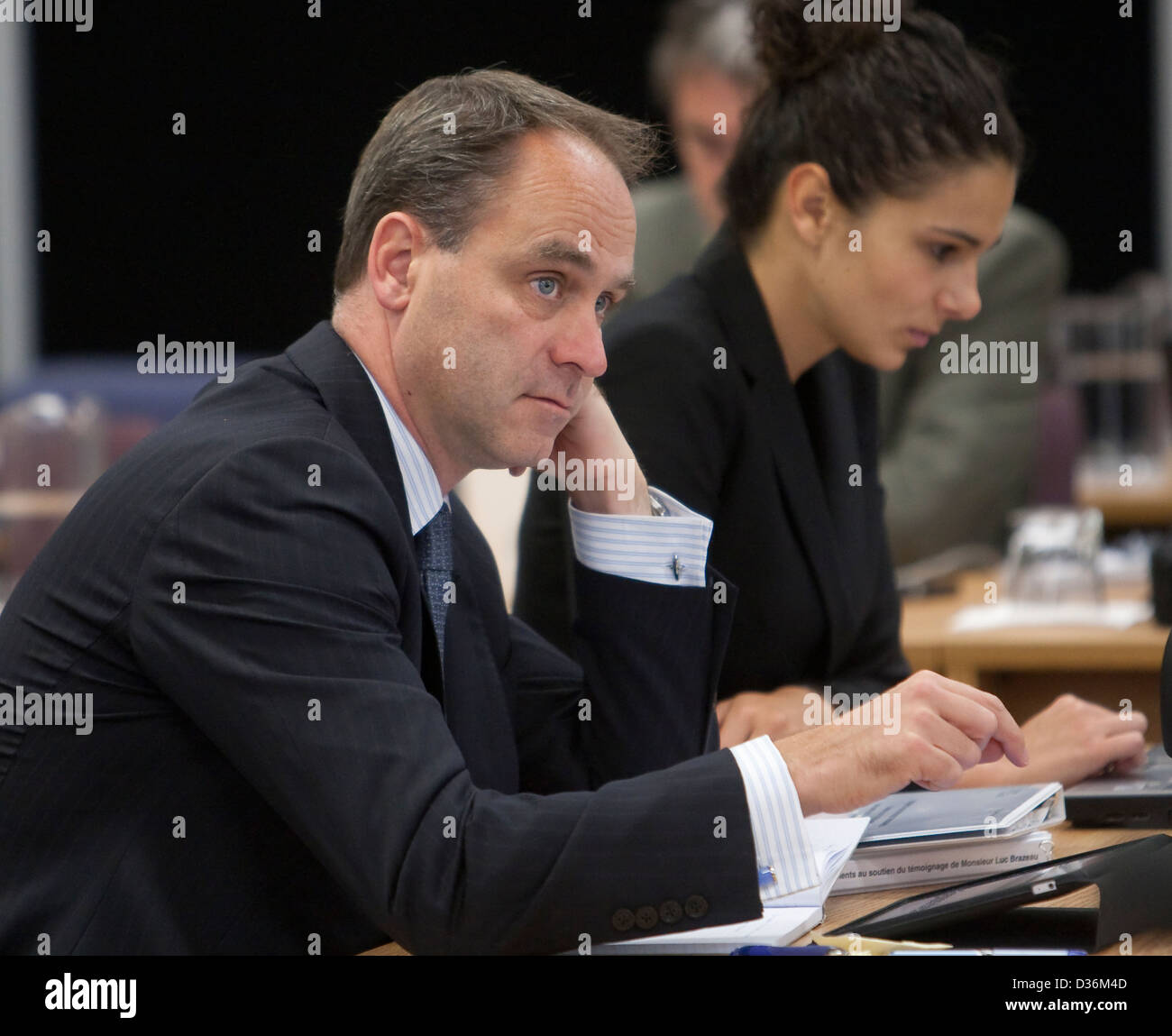 Andre Ryan de la Commission d'enquête sur le processus de nomination des juges Banque D'Images