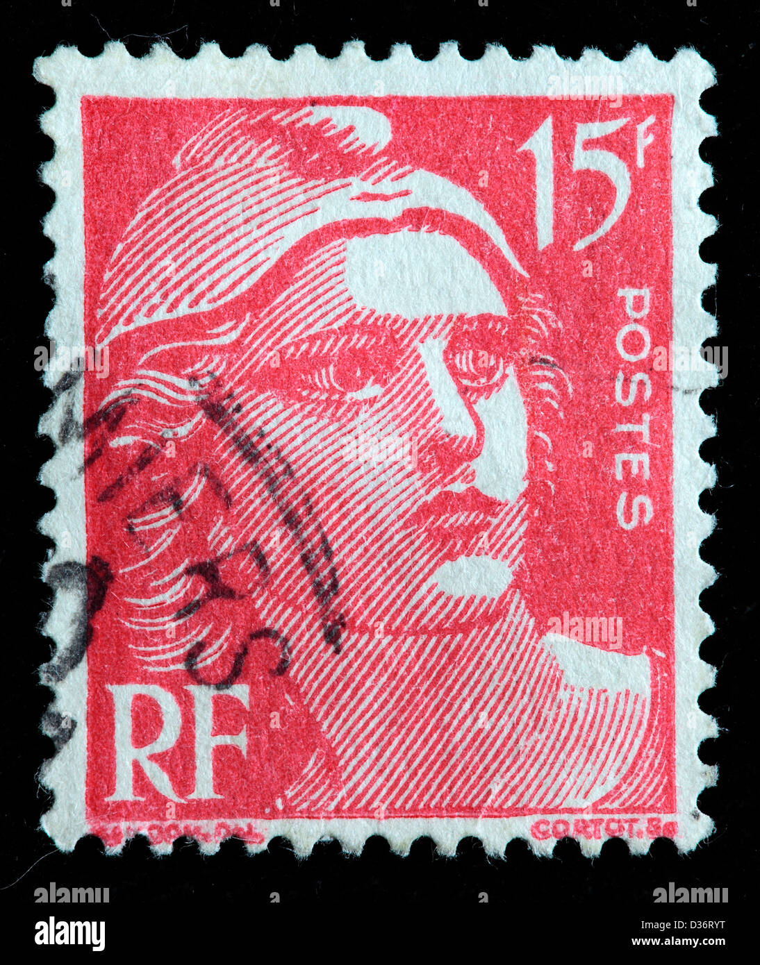 France Stamp Marianne Banque D Image Et Photos Alamy