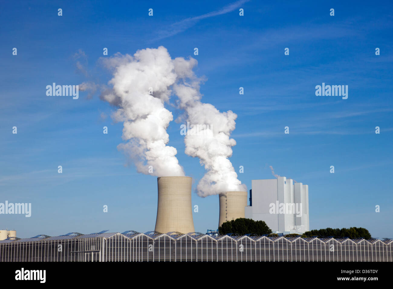 Coal power station Banque D'Images