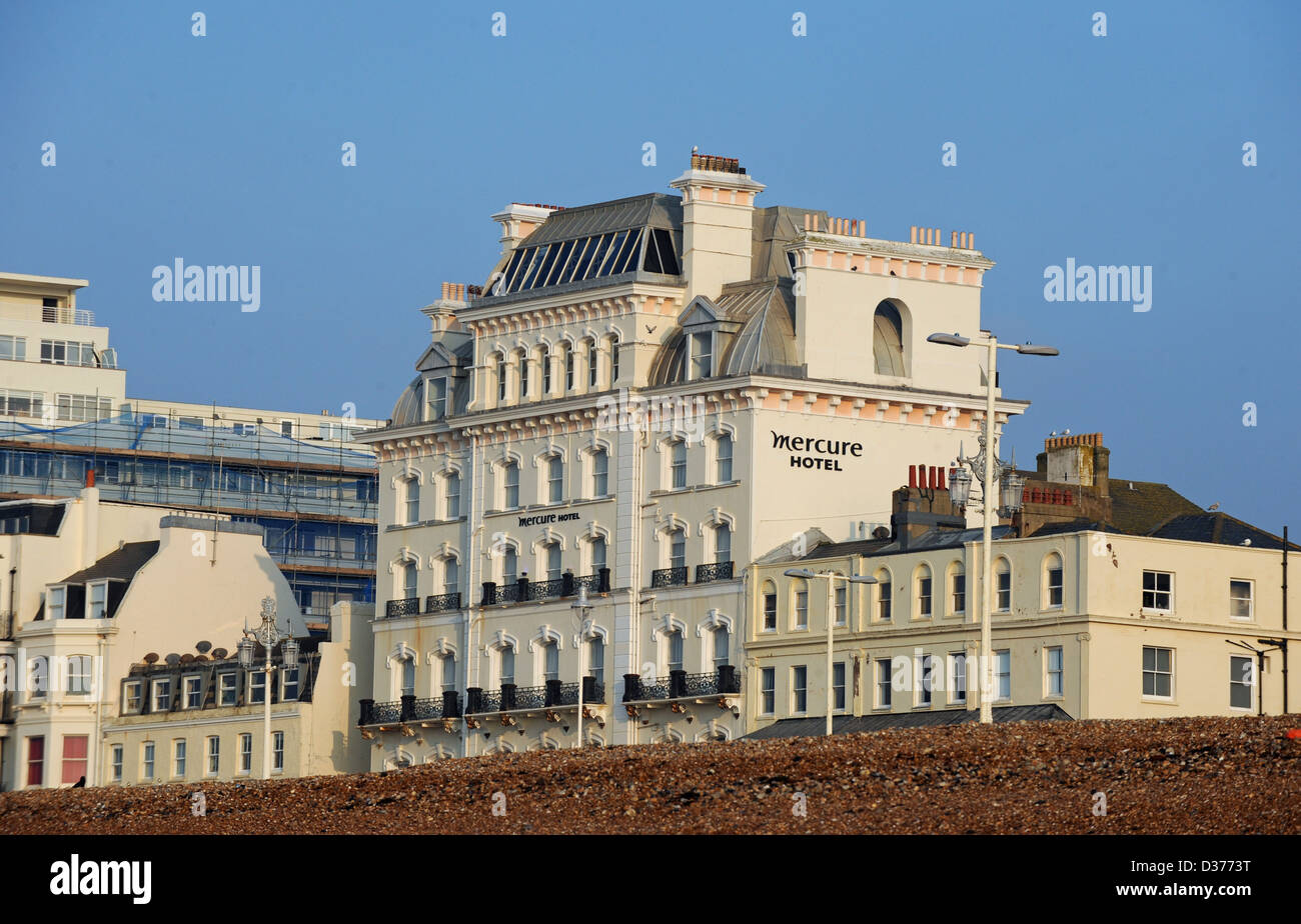 Le Mercure Hotel sur le front de mer de Brighton UK Banque D'Images