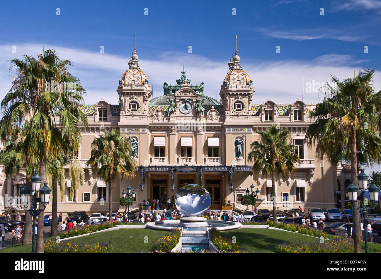 Casino de Monte-Carlo - Monaco Banque D'Images