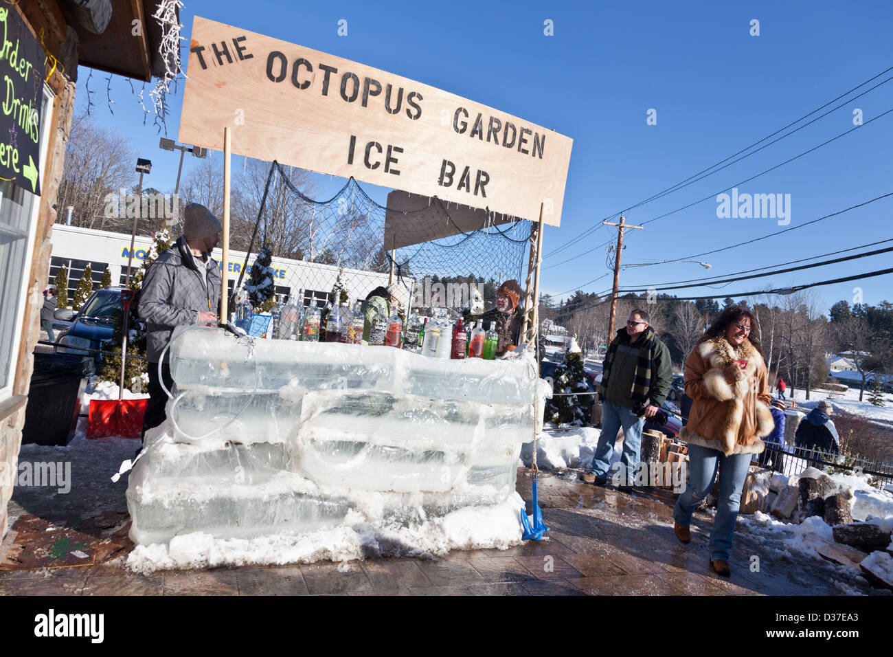Carnaval de glace et de neige Banque de photographies et d’images à