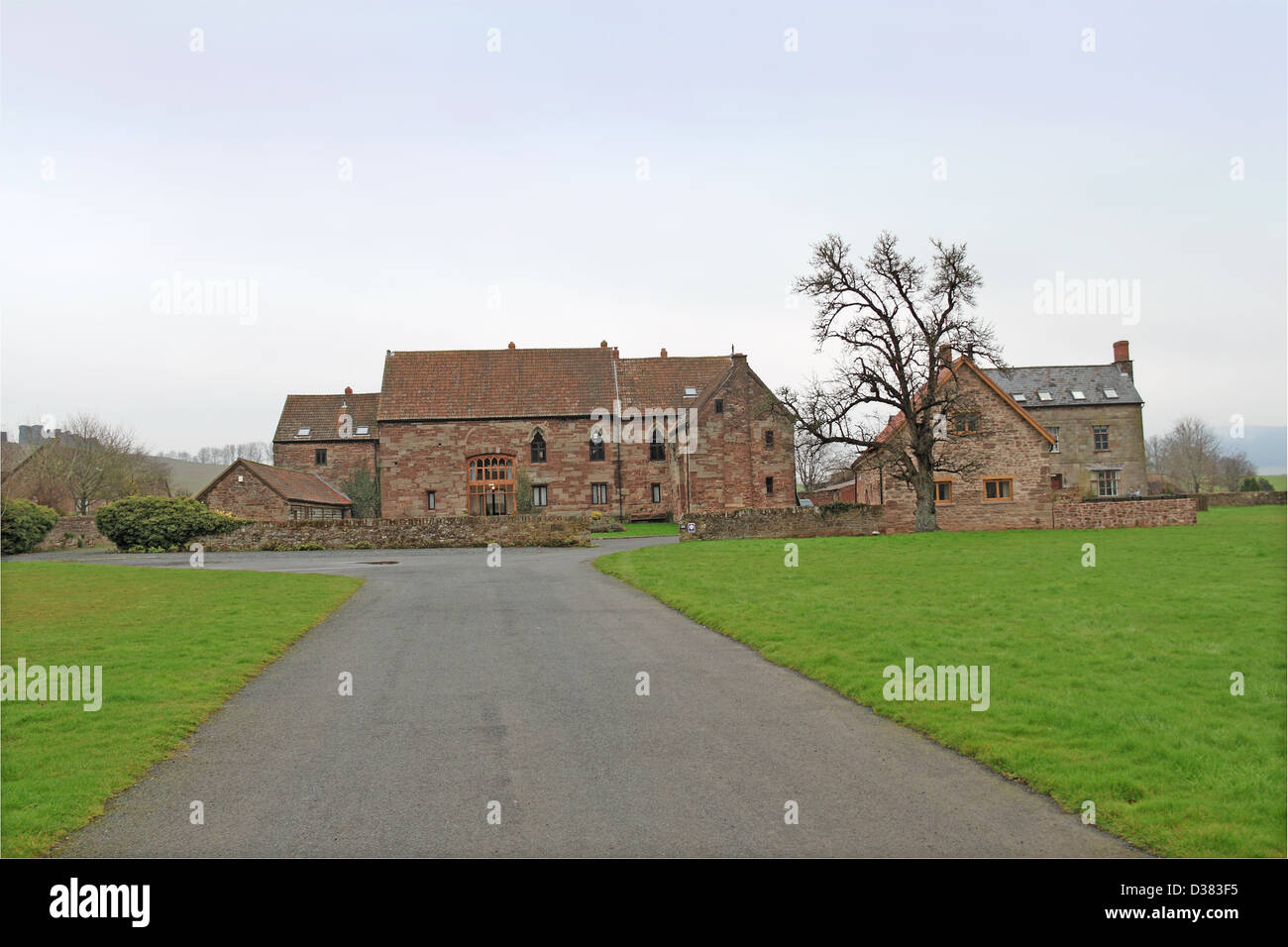 Flanesford Prieuré, Goodrich, vallée de la Wye, Herefordshire, Angleterre, Grande-Bretagne, Royaume-Uni, UK, Europe Banque D'Images