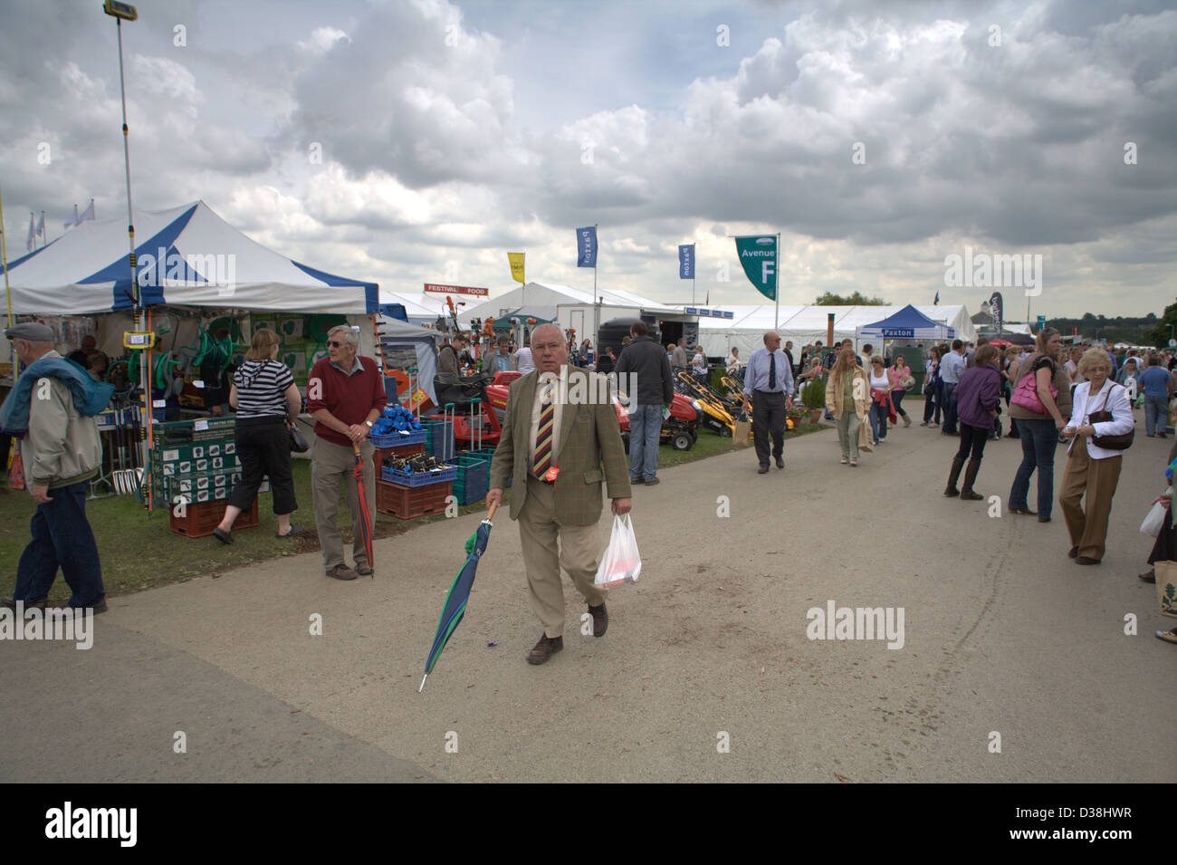 Le grand spectacle à la Harrogate Yorkshire Showground Banque D'Images