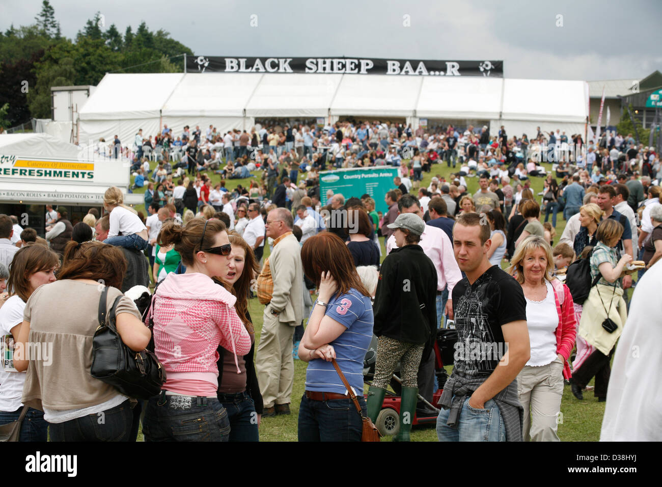 Le grand spectacle à la Harrogate Yorkshire Showground Banque D'Images