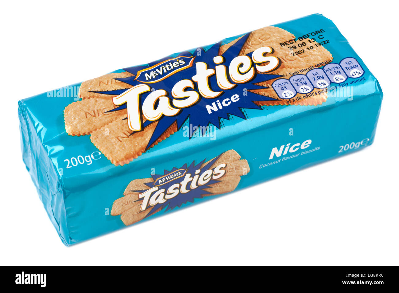 200 g de Mcvities biscuits Nice Tasties Banque D'Images