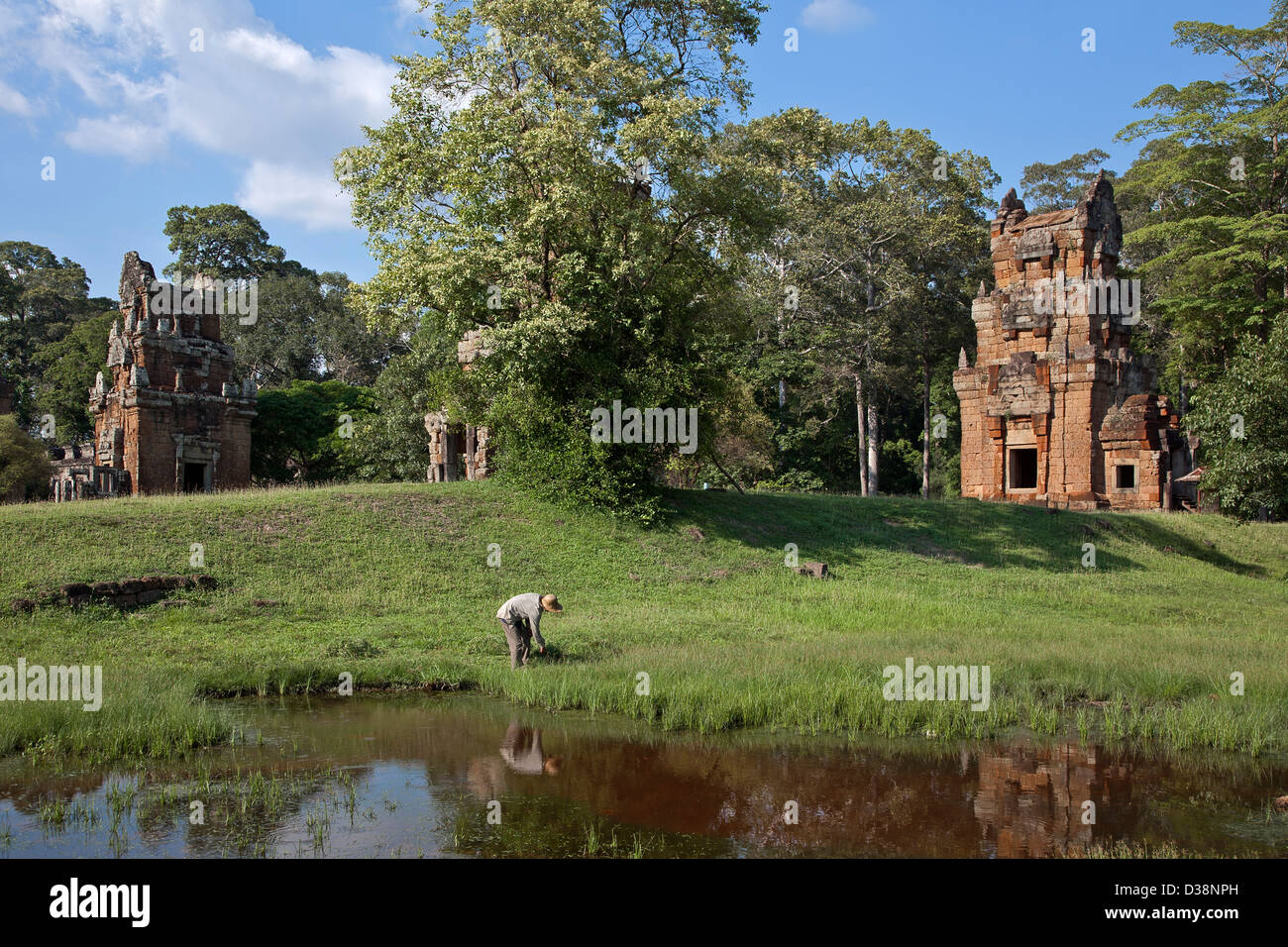 Suor Prat tours. Angkor. Cambodge Banque D'Images