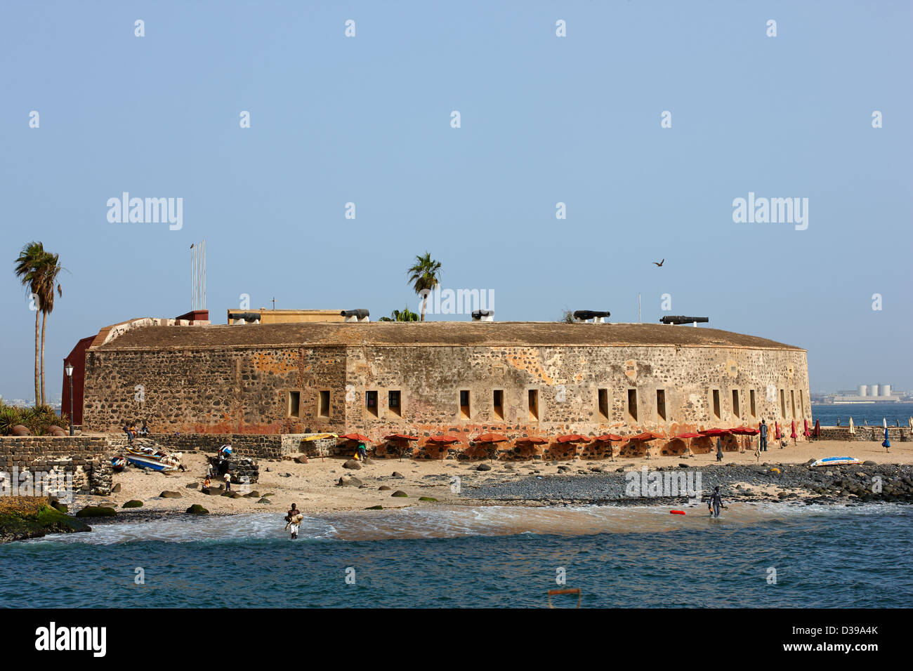 Fort d'Estrées (musée historique de l'IFAN), Ile de Gorée, Sénégal, Afrique Banque D'Images