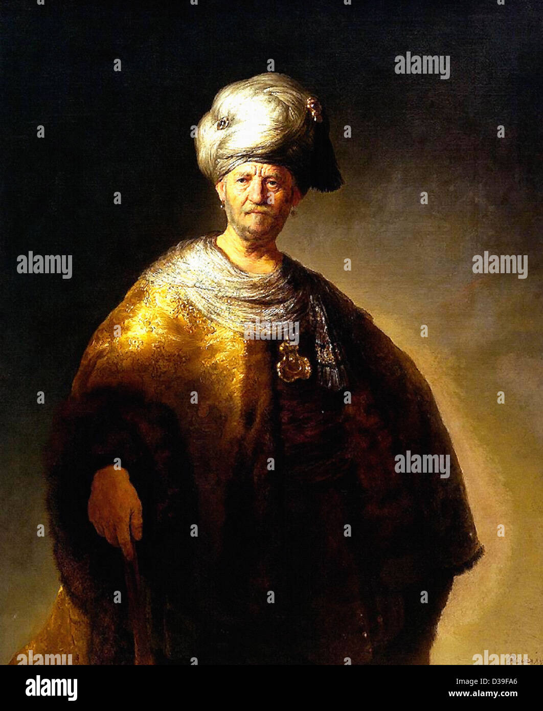 Rembrandt van Rijn, Jacob de Gheyn III. 1632 Huile sur carton. Baroque. Galerie : Dulwich Picture Gallery, Londres, Royaume-Uni. Banque D'Images