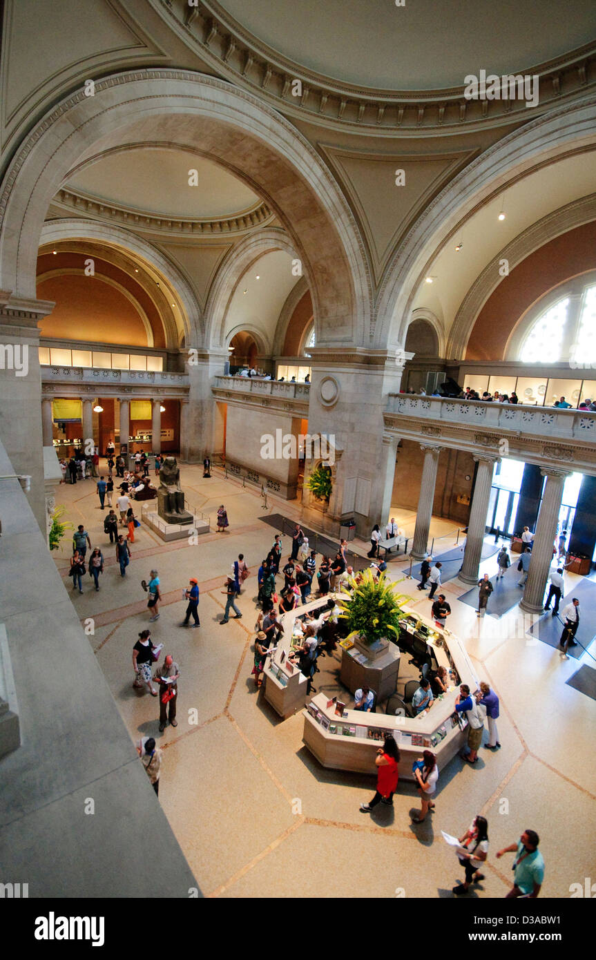 United States, New York, Manhattan, East Side, Metropolitan Museum of Art Banque D'Images