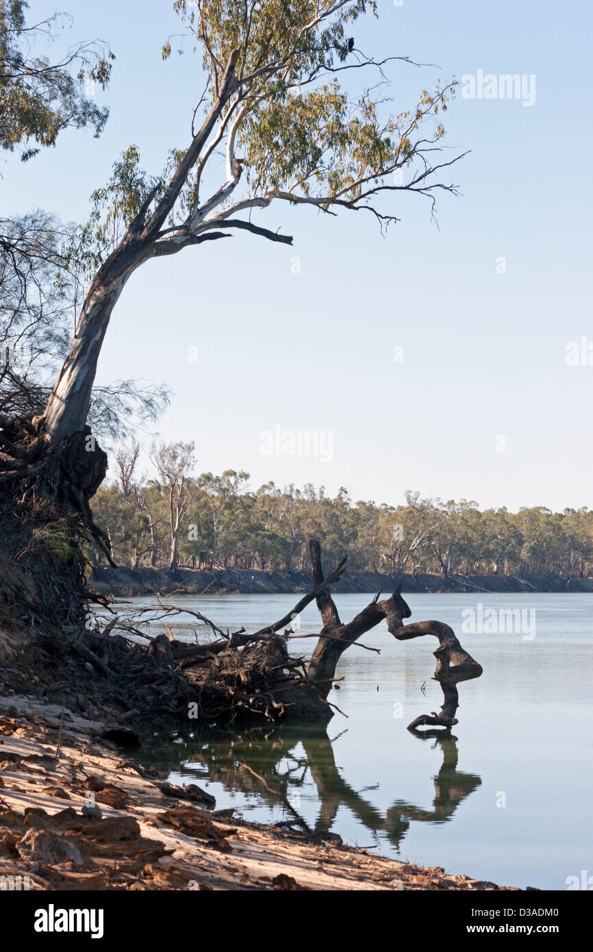 River Bend Australie Banque D'Images