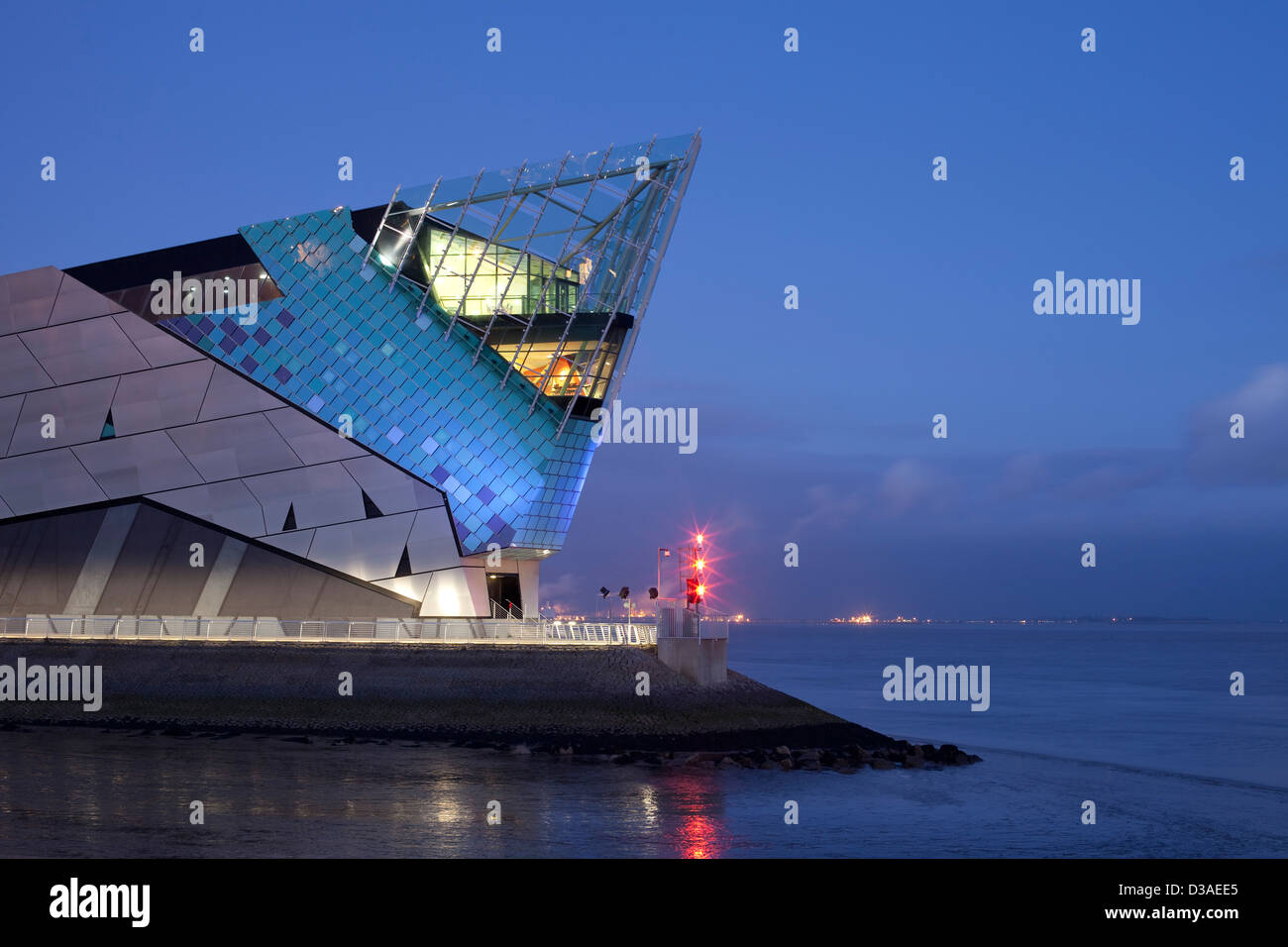 La profonde , Kingston Upon Hull les mondes seulement submarium . L'un des Mondes la plupart des aquariums spectaculaires Banque D'Images