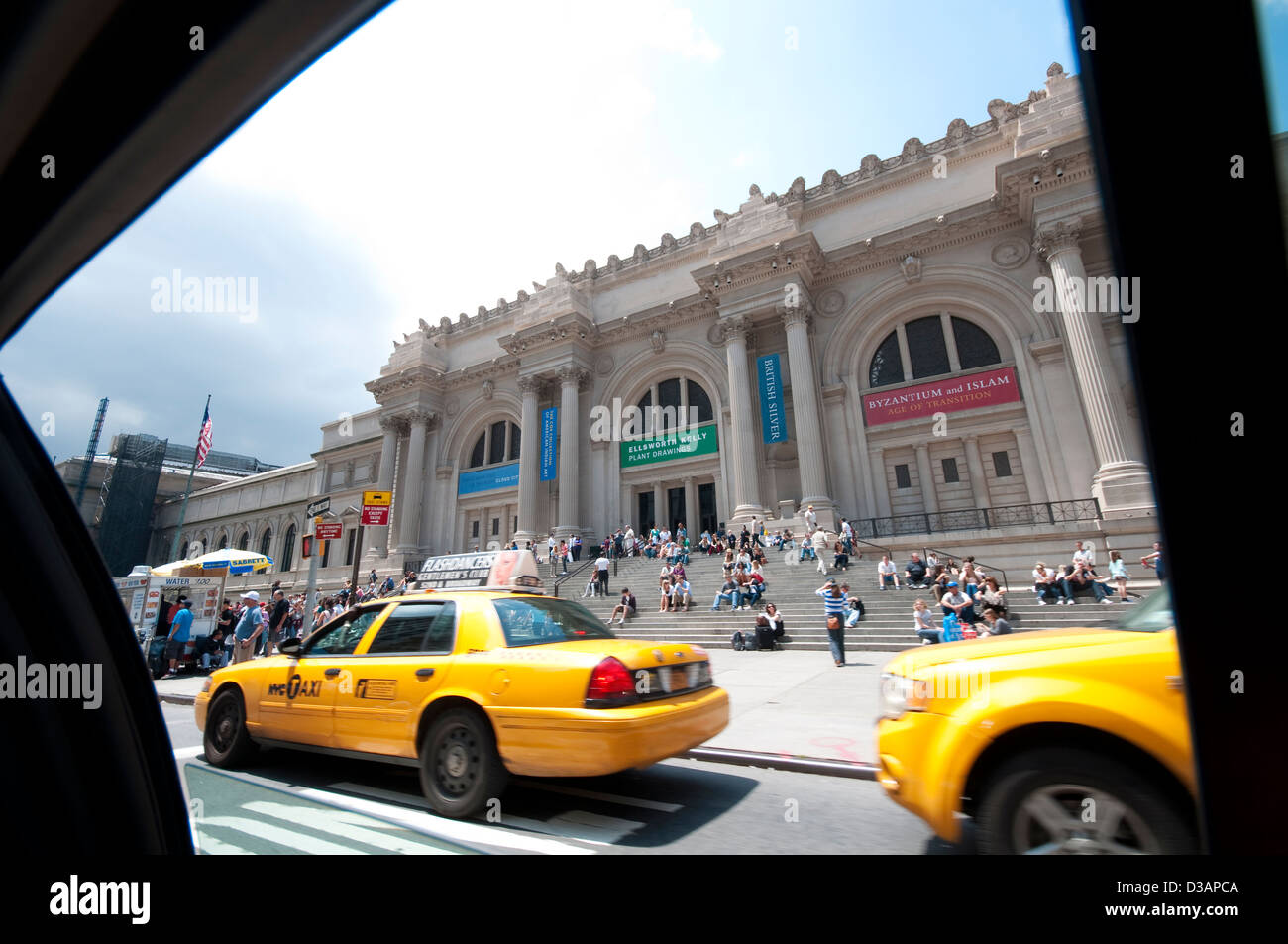 Usa, New York, Manhattan, Metropolitan Museum, entrée privée Banque D'Images
