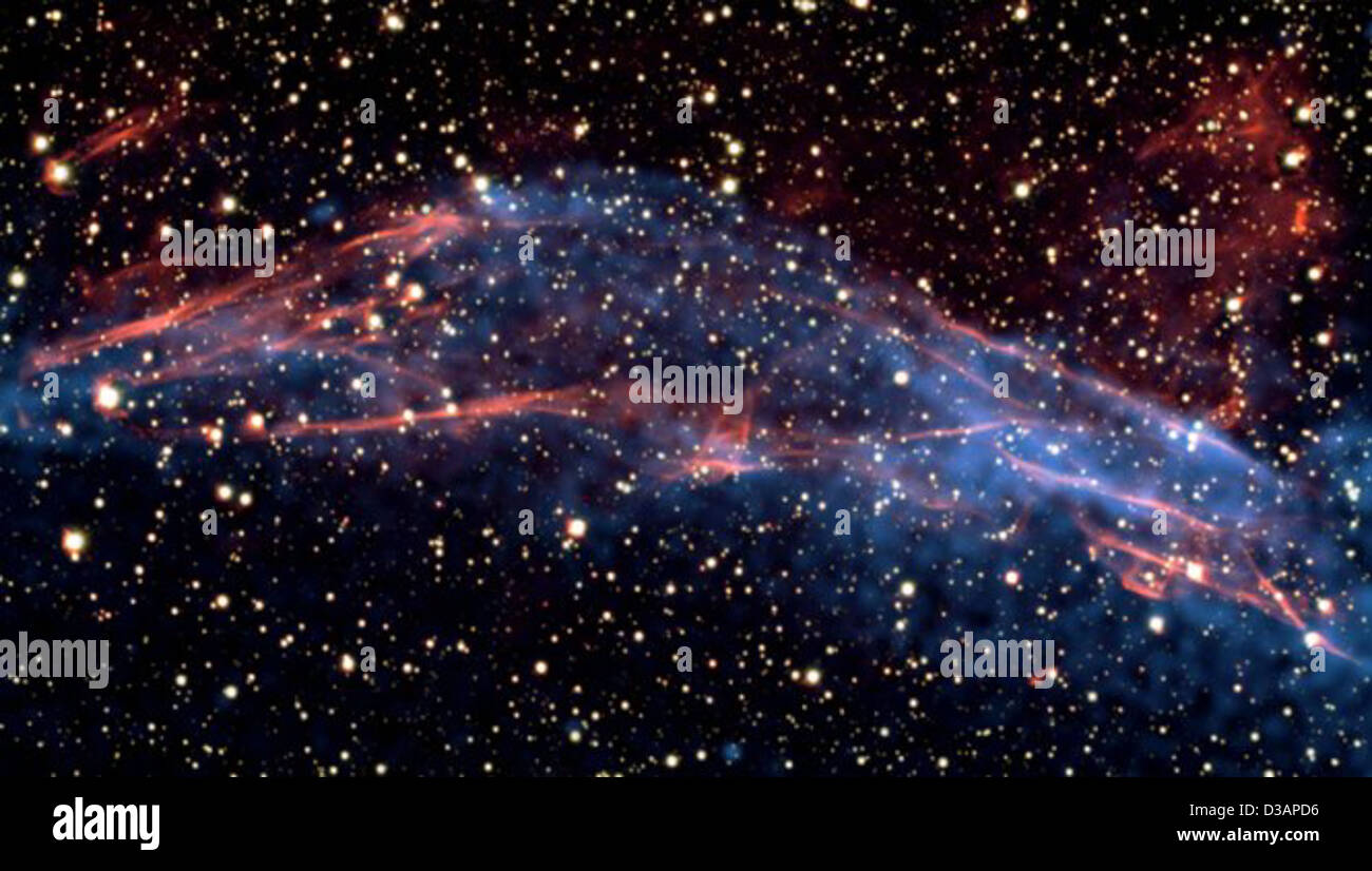 Super-Efficient Supernova est un accélérateur de particules (la NASA, Chandra, 6/30/09) Banque D'Images