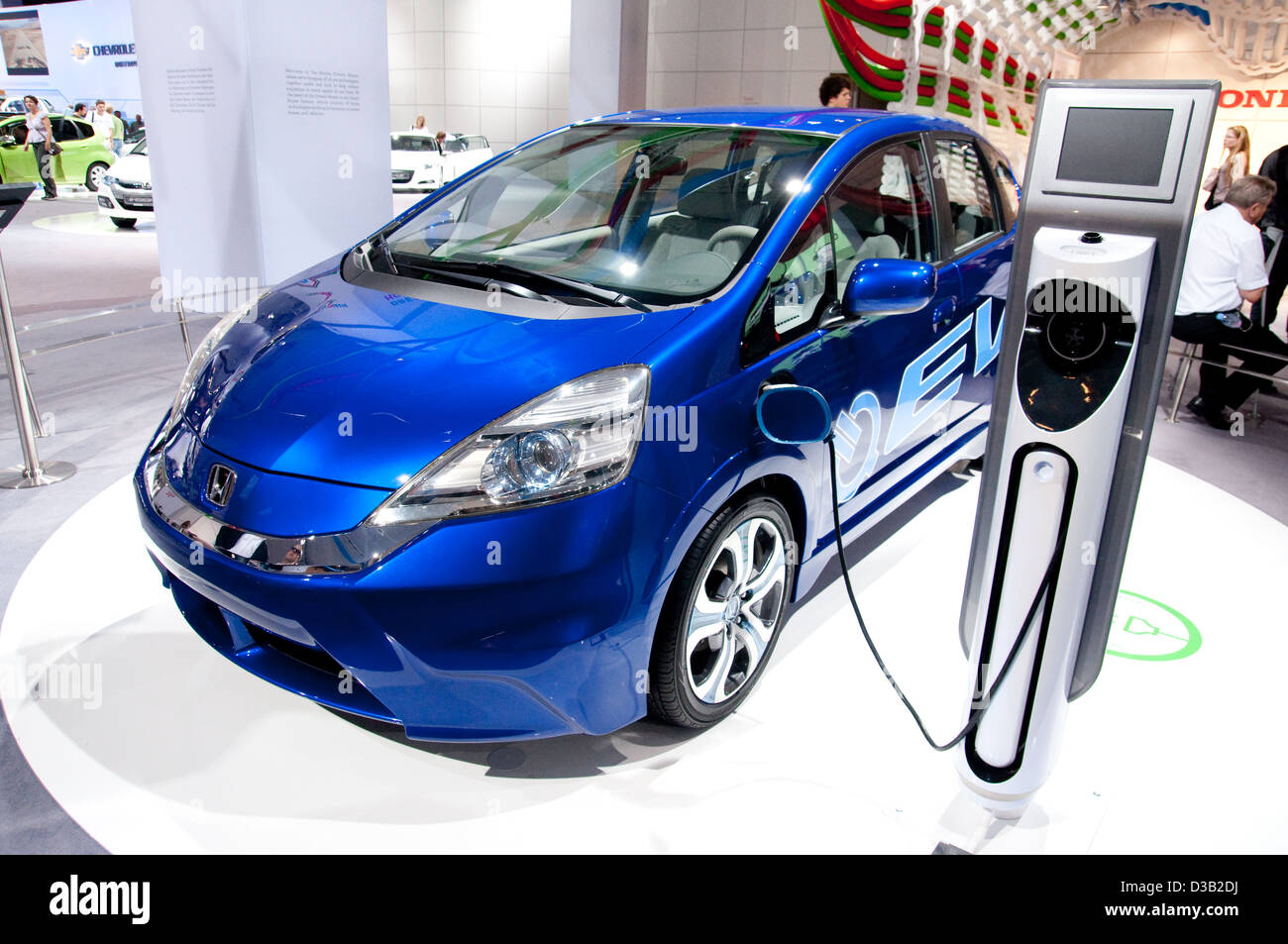 Honda EV Concept Plug-in Voiture hybride présenté lors de la 64e Internationale Automobil Ausstellung Banque D'Images