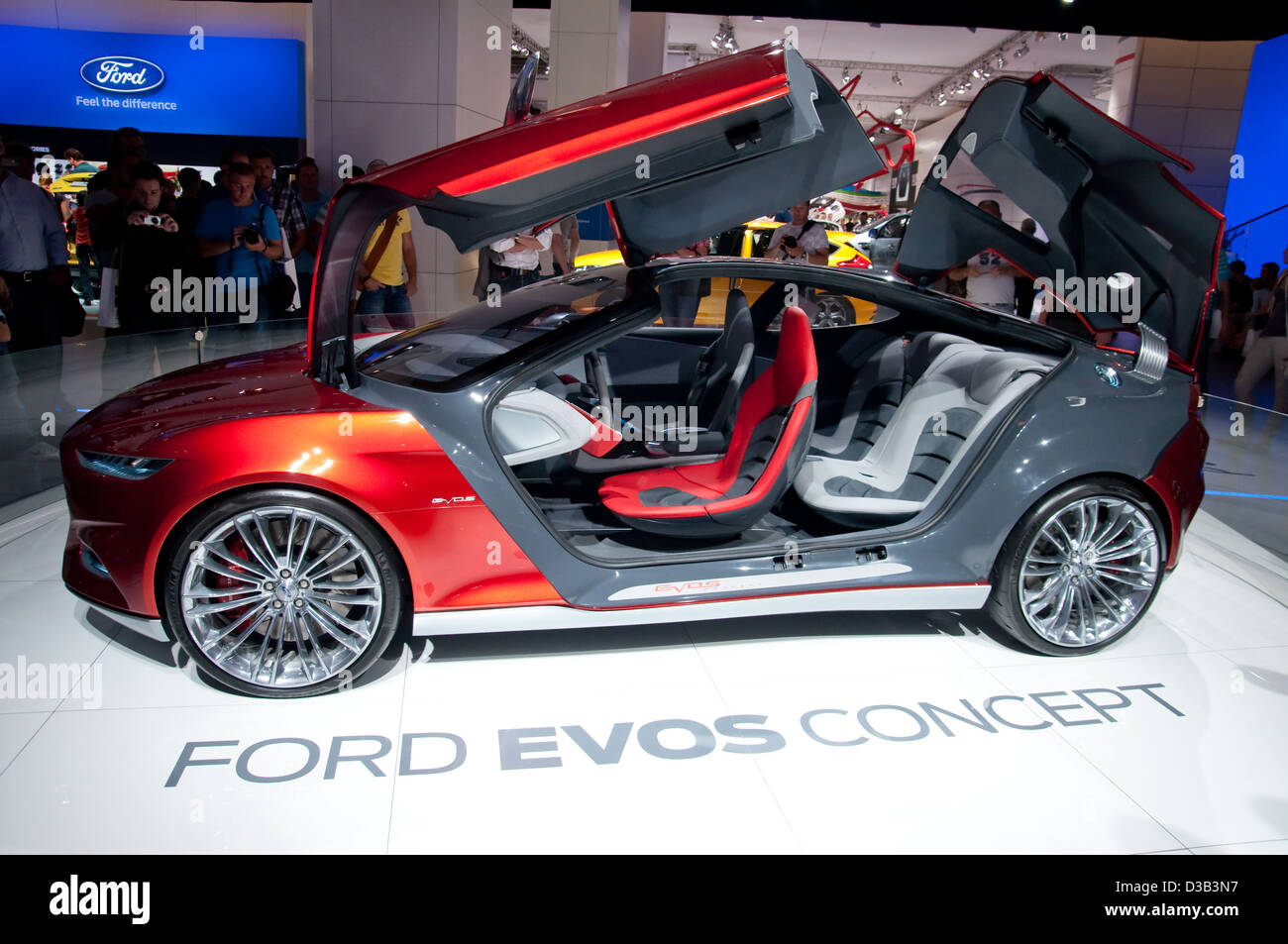 Ford Evo Concept Car présenté lors de la 64e Internationale Automobil Ausstellung (IAA) le 25 septembre 2011 à Francfort Banque D'Images