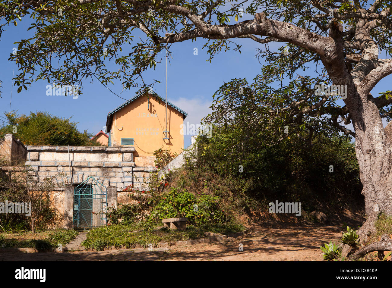 Madagascar, Fianarantsoa, Haute-Ville, Rova, site de palais de la Reine dans la Vieille Ville Banque D'Images