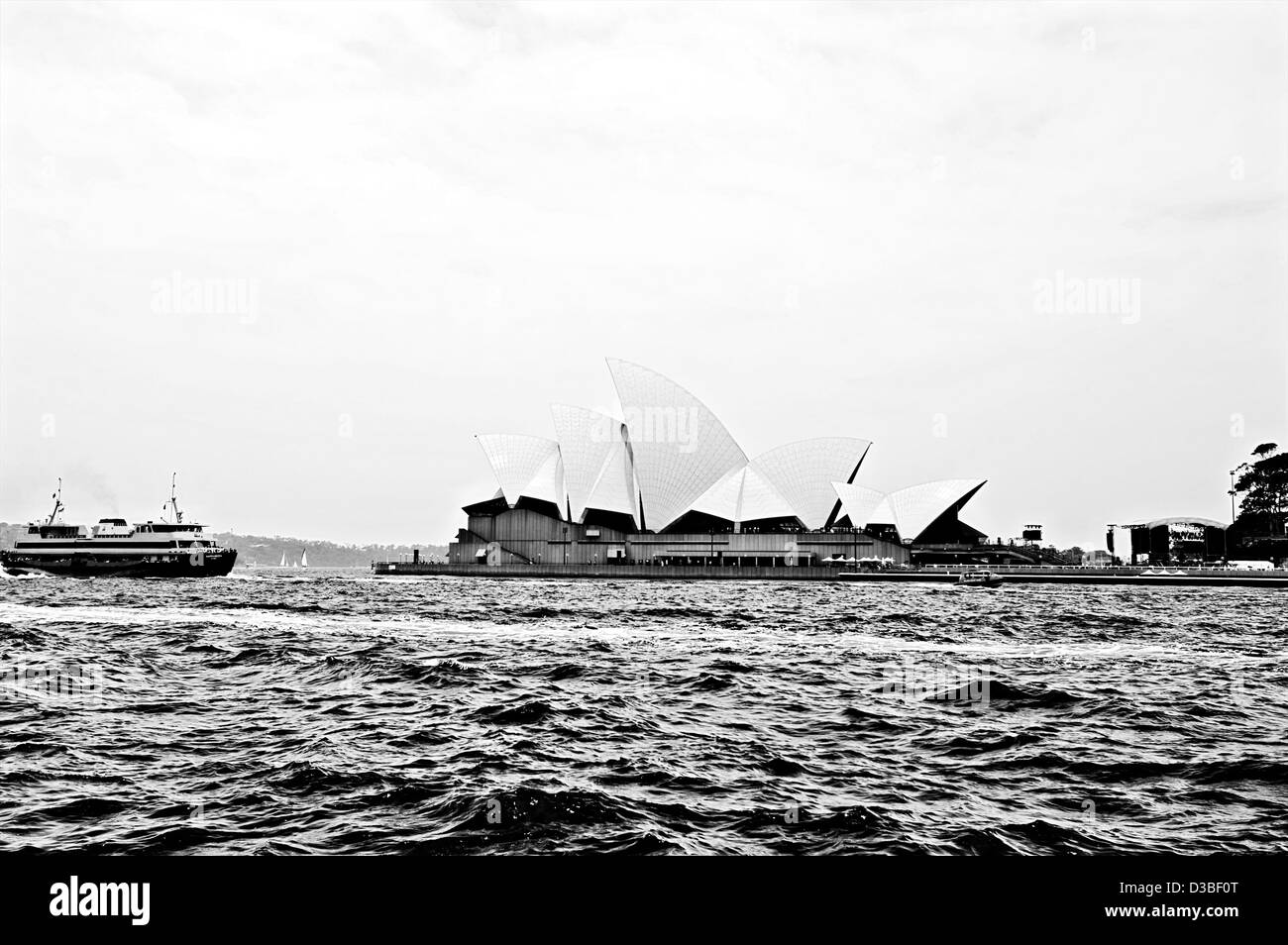 L'Opéra de Sydney Performing Arts Centre à Sydney, New South Wales, Australie Banque D'Images