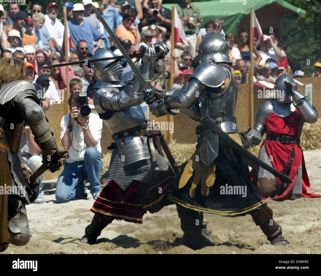 Knights fight Banque de photographies et d'images à haute résolution - Alamy