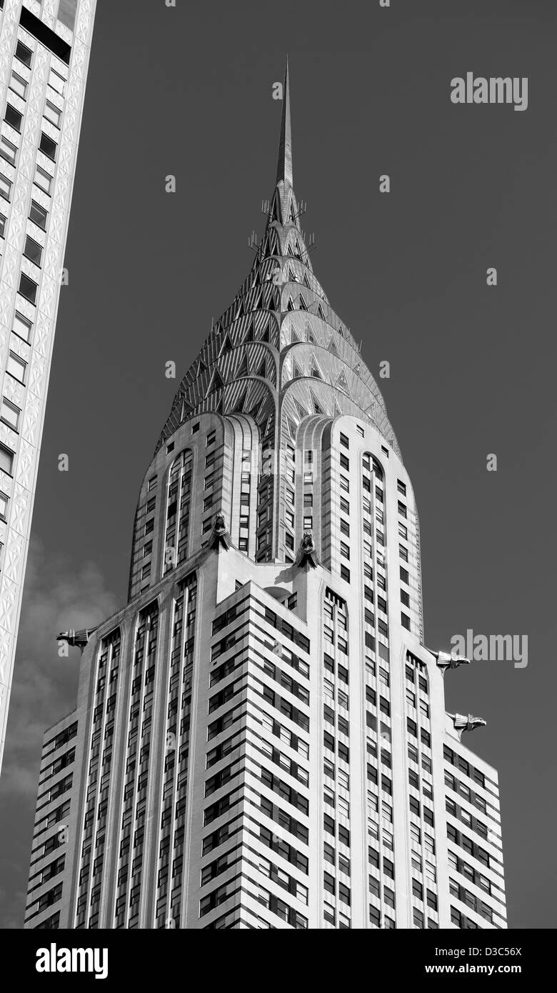 Chrysler Building Mid Town Manhattan New York Banque D'Images